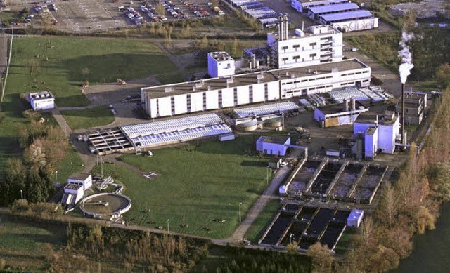 Wenn BASF ihren Teil der Kesslergrube ...r Bau einer neuen Gemeindeklranlage.   | Foto: Archiv Privat