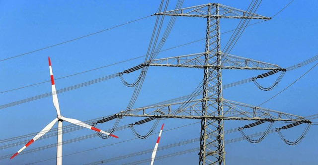 Zeichen der Energiewende: Wie hier auf...uch noch hhere Windrder zugesellen.   | Foto: dpa