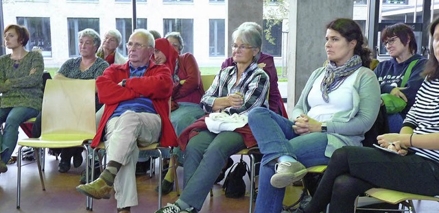 Beim Info-Abend wurde es offenkundig: ...dt-Park liegt vielen schwer im Magen.   | Foto: cornelia weizenecker