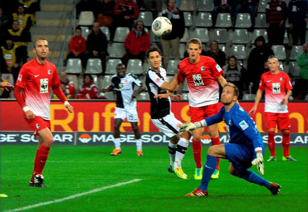 Der SC Freiburg und Eintracht Frankfurt trennen sich mit einem Remis.