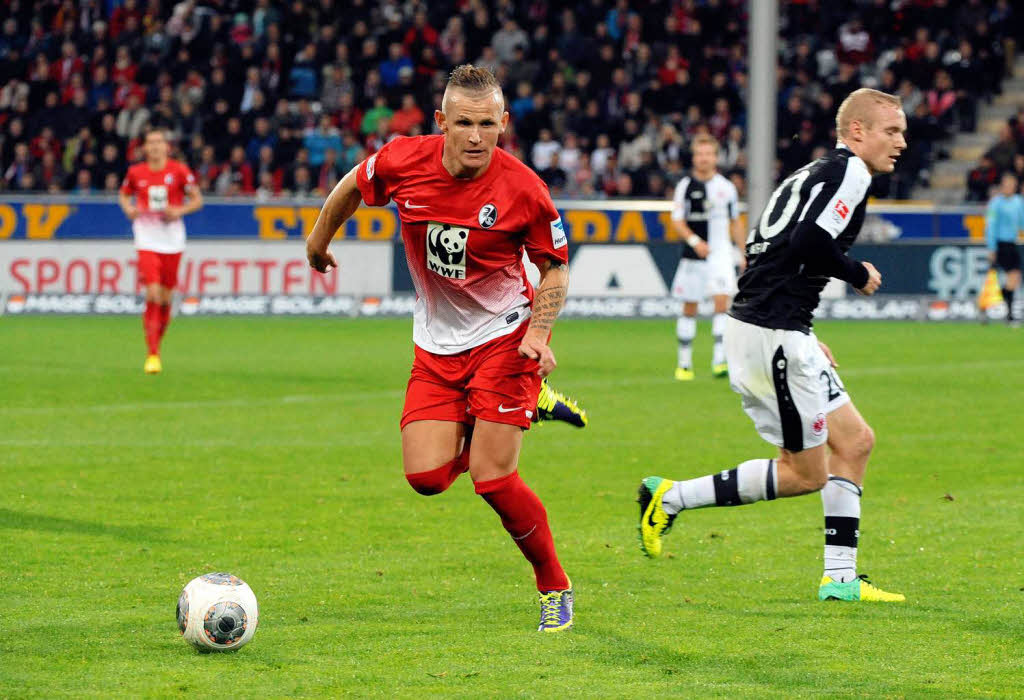 Der SC Freiburg und Eintracht Frankfurt trennen sich mit einem Remis.