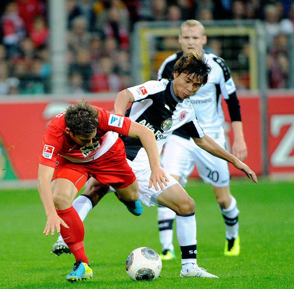 Der SC Freiburg und Eintracht Frankfurt trennen sich mit einem Remis.