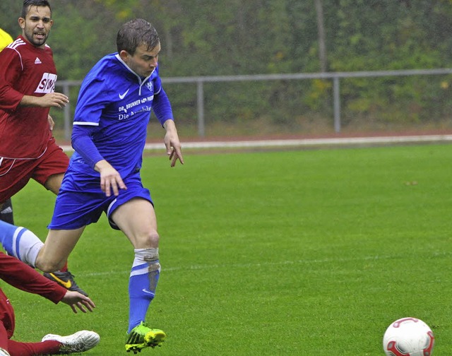 Auf und davon: Peter Schubnell ist ein...es Fuball-Landesligisten FC Neustadt.  | Foto: bernd seger