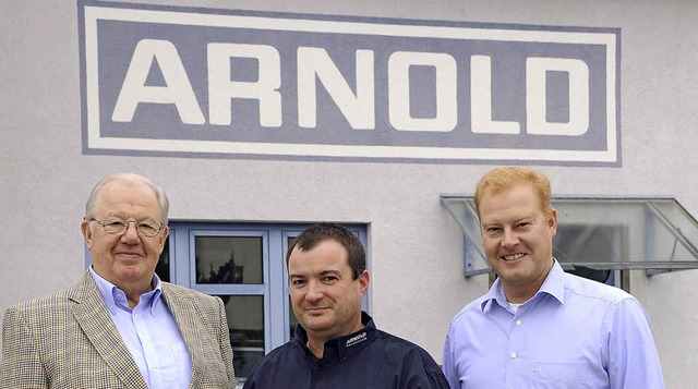 Norbert (links) und Martin Arnold (rec... in dem Haustechnik-Unternehmen ttig.  | Foto: Privat