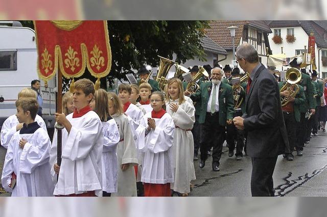 Prozession zum Patrozinium