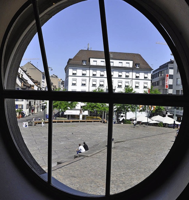 Ein Arbeitsschwerpunkt der neuen Basle...#8220;-Polizei ist der Barferplatz.   | Foto: Daniel Gramespacher