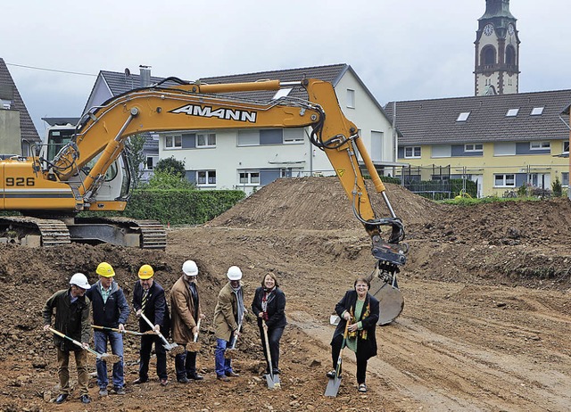 Die Stadt Waldkirch baut: Gestern war ... der Wohnungswirtschaft und der Stadt.  | Foto: Sylvia Timm