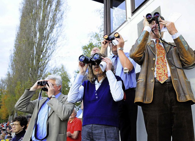 Wo laufen Sie denn? Meienheim ist am ...derennsports und andere Interessierte.  | Foto: Wolfgang Knstle