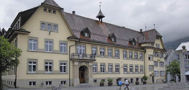 Am 9. Oktober 1913 wurde der Grundstein fr das Schulgebude gelegt.   | Foto: Hansjrg Bader