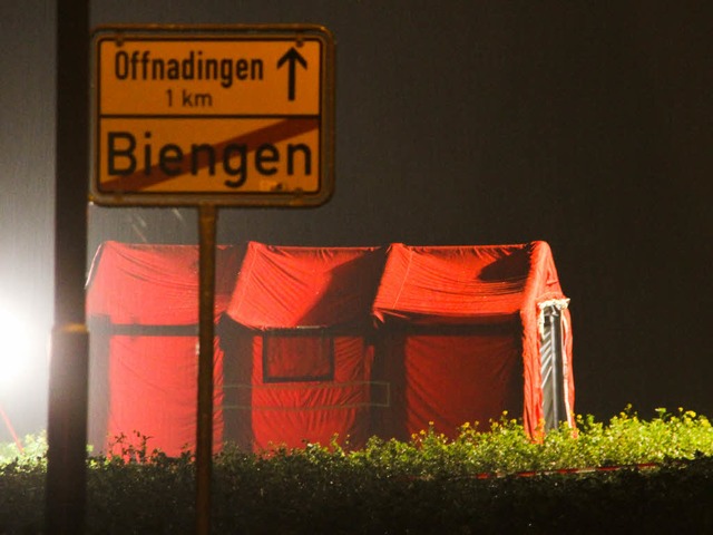 Nahe des Bad Krozinger Stadtteil Bieng...ar tagelang nach ihm gefahndet worden.  | Foto: Alexander Huber