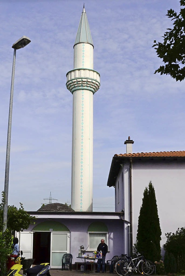 Die Moschee der Gemeinde der Trkisch ...n (DITIB) im Gewerbegebiet Schildgasse  | Foto: Martina Proprenter