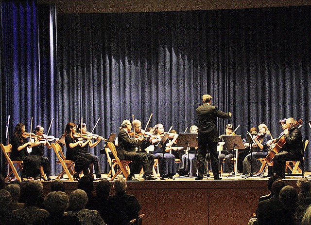 Das United Chamber Orchestra prsentie...as &#8222;Souvenir de Florence&#8220;.  | Foto: Hans Jrgen Kugler