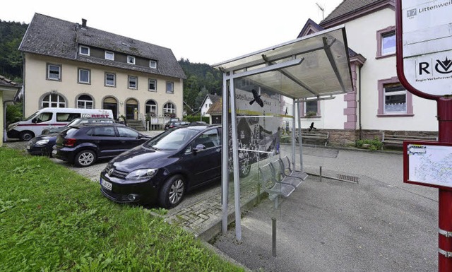 Fr die Umgestaltung des Kappler Ratha...das Buswartehuschen versetzt werden.   | Foto: Ingo Schneider