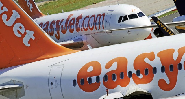 Die britische Billigfluggesellschaft Easyjet investiert am Euro-Airport.   | Foto: dpa