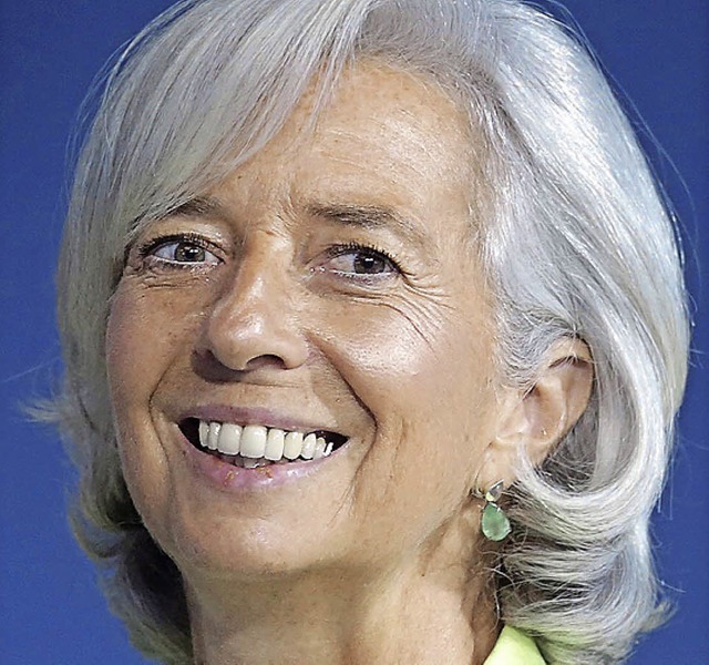 IWF-Chefin  Lagarde  | Foto: dpa
