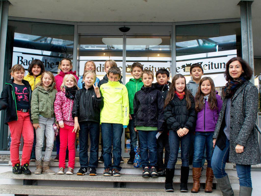 Die Klasse 4 der Rappolsteiner Grundschule aus Eschbach. Die Klasse 4 der Rappolsteiner Grundschule aus Eschbach.