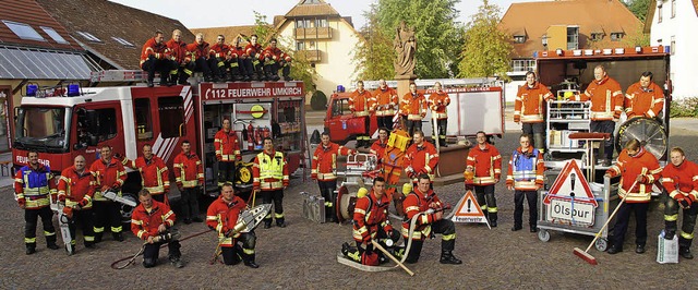 Gut aufgestellt: Die Freiwillige Feuerwehr Umkirch  | Foto: PR