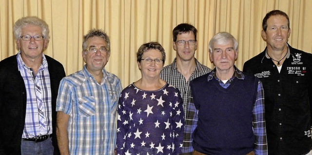 Abschied und neu an Bord: (von links) ...hger, KlausKunz und Jrgen Bildstein.   | Foto: Reiner Beschorner