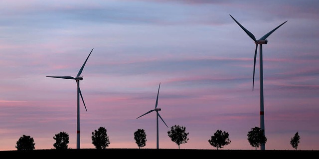 Seine Suche nach Windkraft-Vorrangflc...ellen Standortkartierung im Internet.   | Foto: dpa