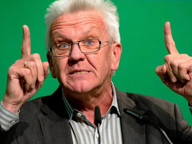 Winfried Kretschmann  | Foto: Soeren Stache