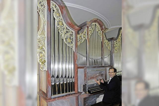 Neue Ahrend-Orgel in der Wallfahrtskirche auf dem Lindenberg