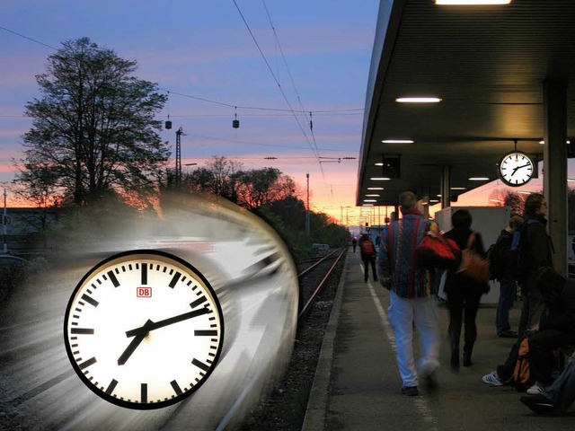 Der Trend zur mobilen Arbeitsgesellsch... oft lange Wege und viel Zeit in Kauf.  | Foto: friederike Marx, Comp Andrea Schiffner