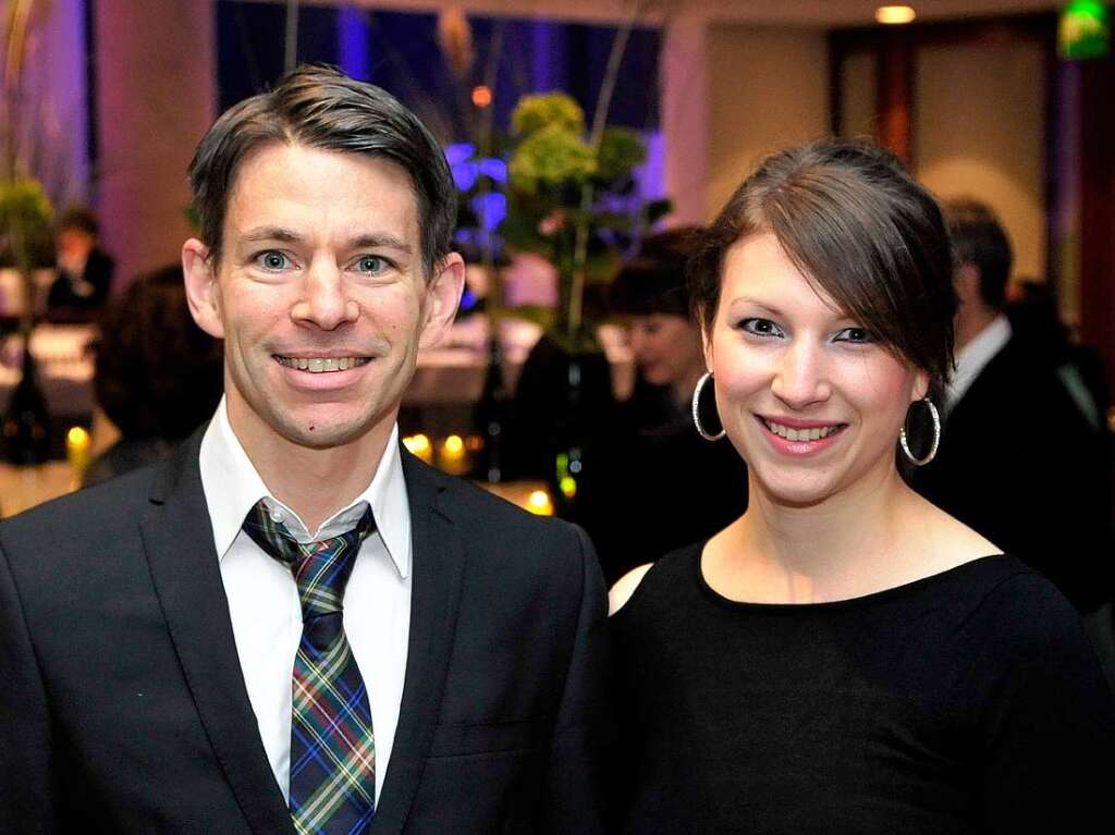Sven Meyer (Redaktionsleiter Wochenbericht) und Julia Nagel