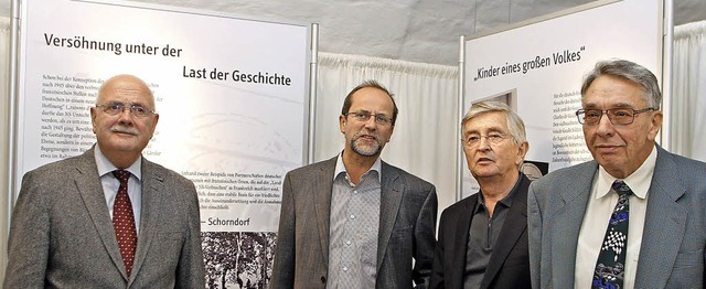 Stadtrat  Walter Caroli (von links) mi...z (Pdagogische Hochschule Freiburg).   | Foto: heidi fssel