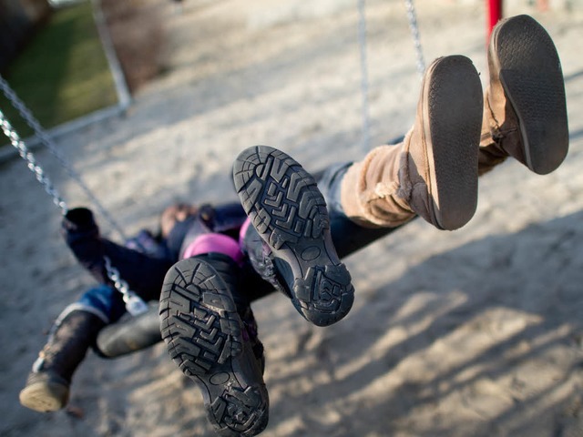 Vorbildhaft sieht anders aus &#8211; a...tz gingen zwei Mtter aufeinander los.  | Foto: dpa