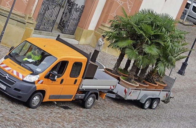 Der Sommer in Bad Sckingen wird abtransportiert  | Foto: Michael Krug