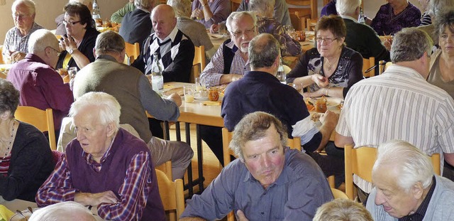 Die Gste genossen das feine Essen und die gute Unterhaltung.   | Foto: s.eiche