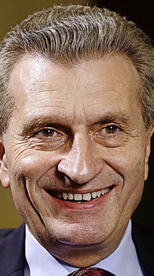 Oettinger  | Foto: Bernd Weissbrod