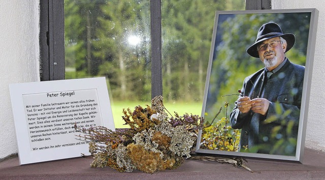 Als einer der mageblichen &quot;Treib...der Weiler Kapelle wach gehalten wird.  | Foto: Christa Maier