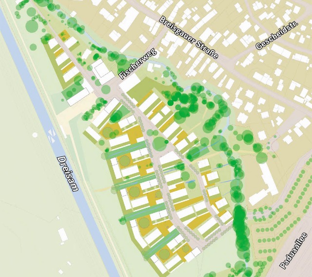 Der Bebauungsplan fr Zinklern in Lehe...n Gre und Positionierung der Grafik.  | Foto: Stadtplanungsamt