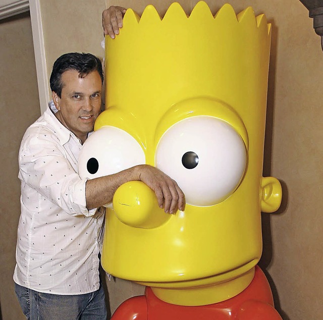 Simpsons-Chefzeichner Bill Morrison ko...tunde in die Buchhandlung comix time.   | Foto: ZVG
