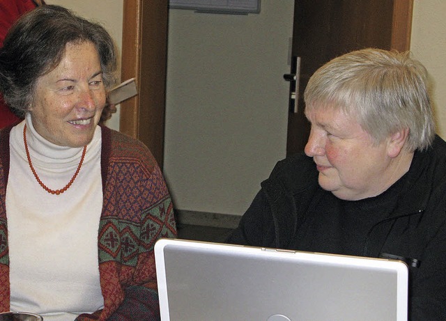 Ursula Gantert (Brunlingen) und Ute F...ein Straenkinderprojekt in Bolivien.   | Foto: Ulrike Spiegelhalter