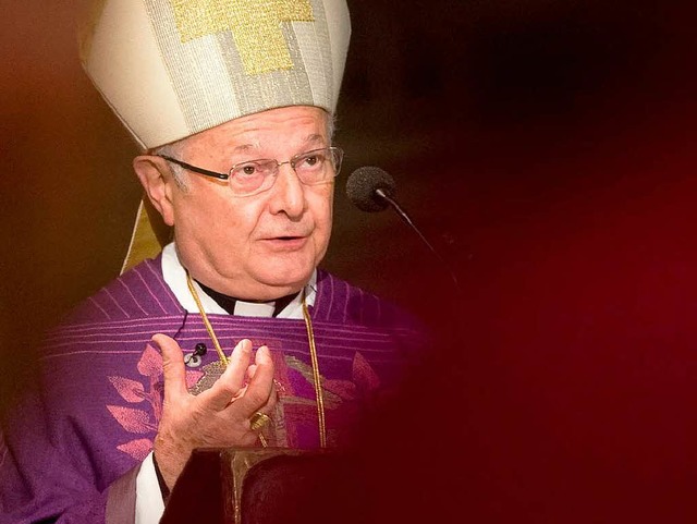 Erzbischof Robert Zollitsch will einen...mit wiederverheirateten Geschiedenen.   | Foto: dapd