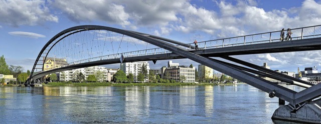 Immer wieder ein Hingucker &#8211; die... am Rhein von Rolf Frei zu sehen ist.   | Foto: Rolf Frei