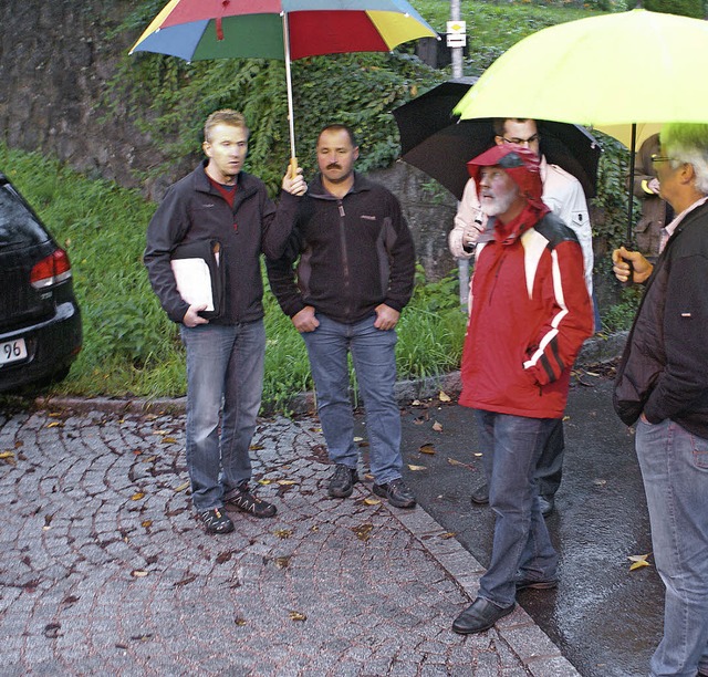 Eitel Sonnenschein in Rhina: Unter Reg...nd Umgestaltung der Zimmermannstrae.   | Foto: Werner Probst