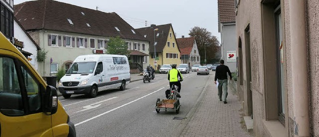 Vorsicht Radfahrer  | Foto: Georg Vo