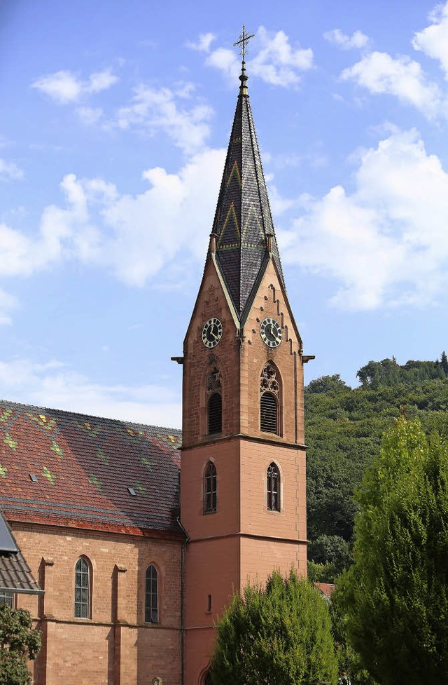 Oberweier (auf dem Bild die Dorfkirche...zeit intensive Gedanken zum Jubilum.   | Foto: Christoph Breithaupt