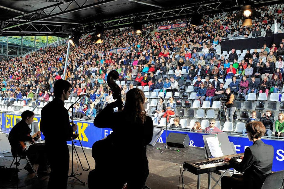 Erstsemestertag im SC Stadion (Foto: Thomas Kunz) Erstsemestertag im SC Stadion (Foto: Thomas Kunz)