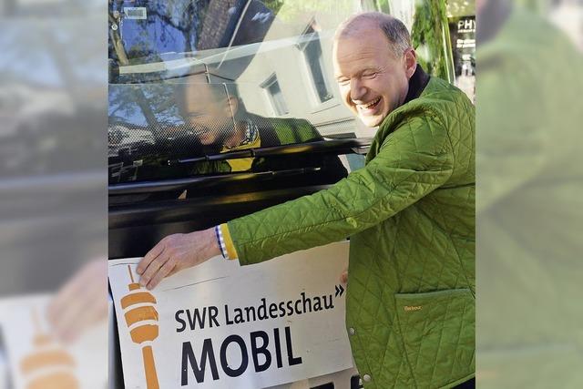 SWR Team auf Tour durch die Gemeinde