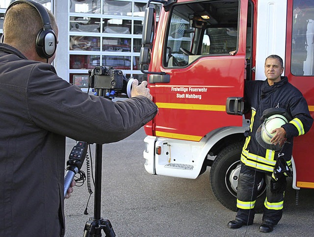 Fr  einen Satz und zwlf Sekunden im ...Rolf Ackermann &#8211; am Samstag aus.  | Foto: Michael  Masson