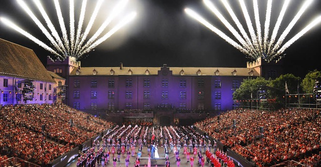 ber Art und Intensitt der Nutzung vo... Veranstaltungen wie das Basel Tattoo.  | Foto: Gramespacher