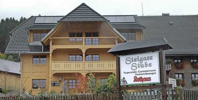 Die neue Steigass-Stube in Oberibach &...t und ein Treffpunkt fr Jung und Alt   | Foto: stefan sahli