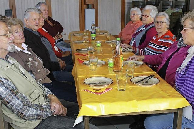 Jeden Donnerstag ein Essen in einer geselligen Runde