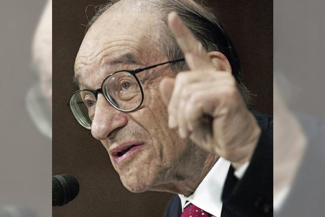 Alan Greenspan entdeckt Triebe des Menschen
