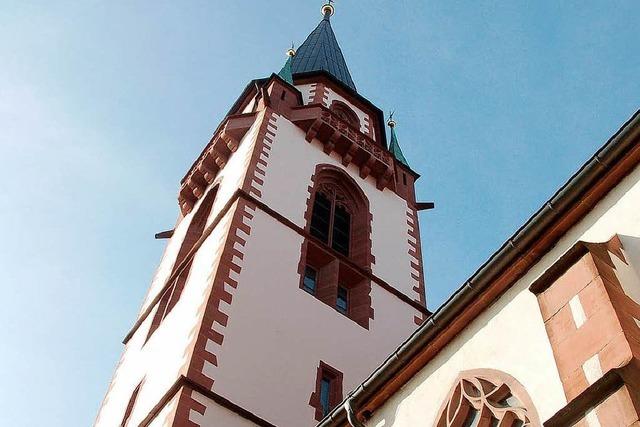Emmendinger vermisst Kirchturm mit Kletterseil