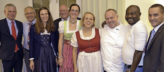Die fnf Kandidaten von &#8222;Kochen ... (Leiter Marketing Edeka) (von links).  | Foto: Michael Strter